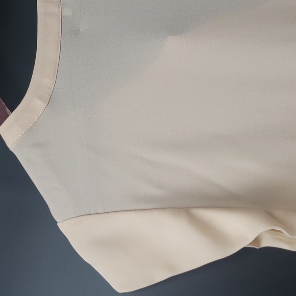 ❌SOLD❌Joie Silk V-Neck Lightest Pink Sand Blouse - Picture 7 of 12